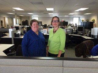 Lynn Gore and Maria McKenna